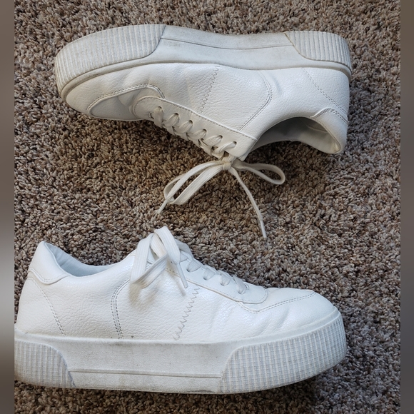 Mix No. 6 White Sneakers Women's Size 9.5 - Picture 2 of 5